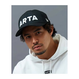 【在庫有】ARTA NEW ERA 9FORTY キャップ ブラック／ホワイト