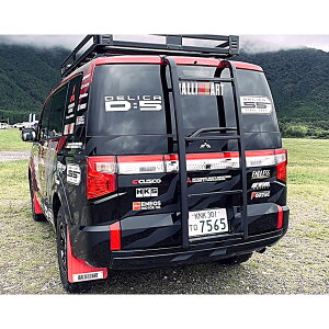 IPF EXP リアラダー デリカ D5 専用設計 日本製 ラダー本体組立不要 ワンピース構造 アルミ製 軽量 車検対応 EXL-02
