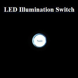 Junack ジュナック LEDイルミネーションスイッチ ホワイト/LIS-1