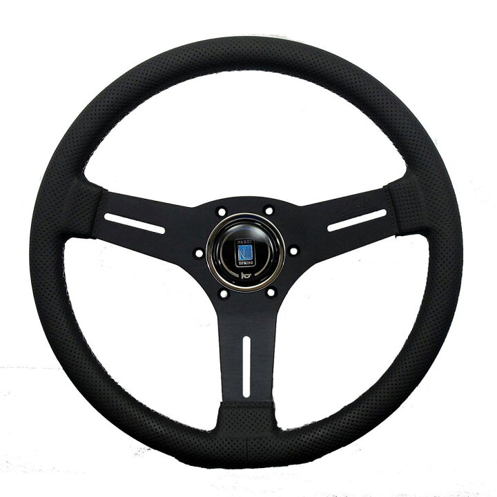 楽天市場】NARDI コンペティション 33 BLKパンチングレザー&ブラック 