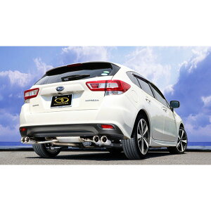 【10/24 20:00-10/27 09:59まで! エントリーでP5倍】GANADOR ガナドール Vertex Sports P.B.S搭載 左右4本出し サークルポリッシュテールマフラー GDE-408 スバル インプレッサスポーツ