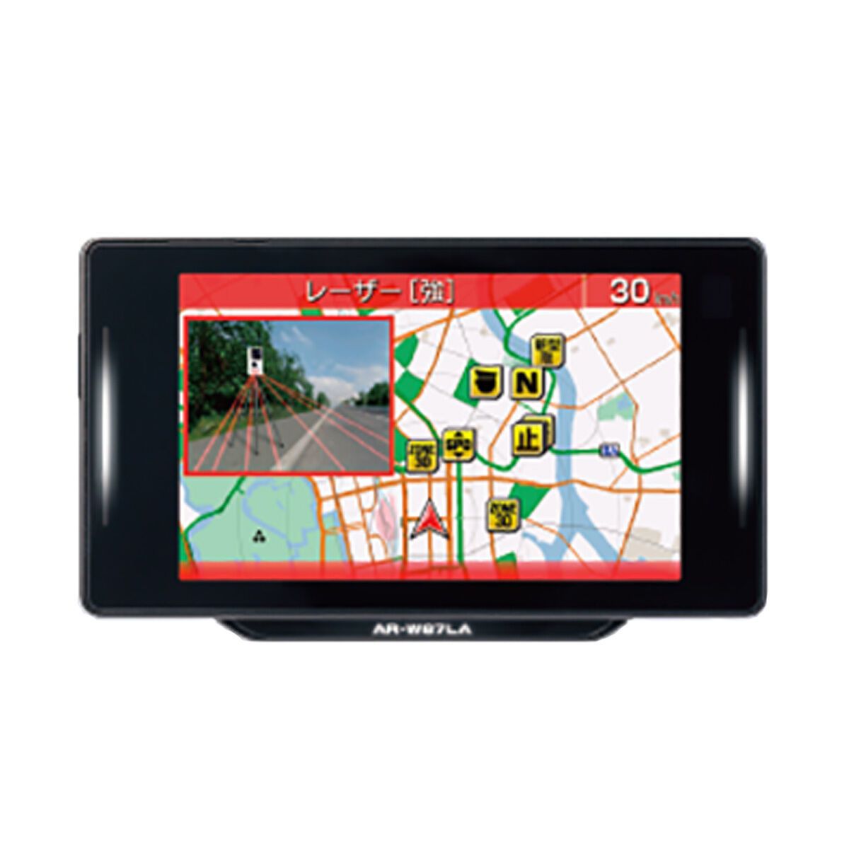 Cellstar　セルスター　ASSURA　AR-W87LA　GPSレーダー | オートバックス楽天市場店