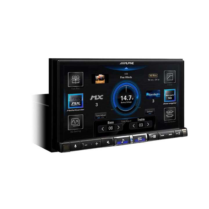 楽天市場】ALPINE アルパイン DA7Z 7型 WXGA ディスプレイオーディオ 