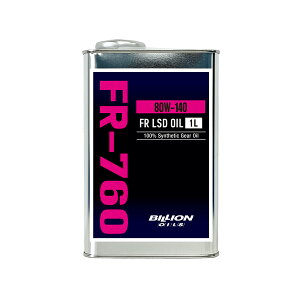 y11/20 20:00-11/27 01:59܂ŁIGg[P5{zBILLION OILS rIIC 80W-140 FR^4WD @BLSDpftIC FR-760 1L