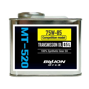 y10/24 20:00-10/27 09:59܂ŁI Gg[P5{zBILLION OILS rIIC 75W-85 Competition model FR}jAp ~bVIC MT-520 0.5L