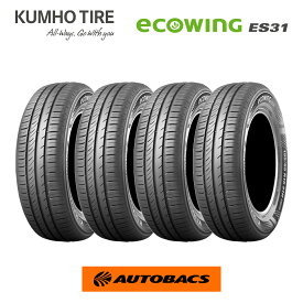 【5/9 20:00-5/16 01:59 エントリーでP5倍】クムホ エコウィング ES31 185/60R15 84H（タイヤ4本セット）185/60/15