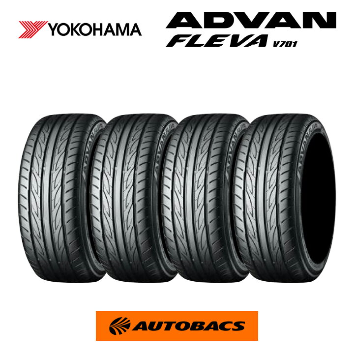 楽天市場】ヨコハマタイヤ アドバン フレバ V701 215/45R17 91W 