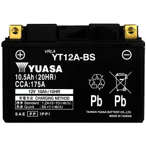 YUASA YT12A-BS �o�b�e���[
