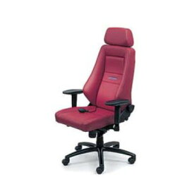 【8/4（月）20:00〜8/11（月）01:59までポイント5倍】RECARO レカロ 24H CHAIR オフィスチェア レザーシリーズ レザーワインレッド 7210891-818