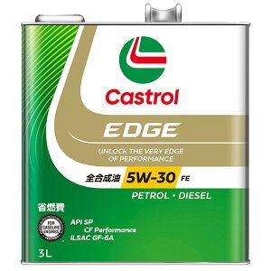 Castrol JXg[ EDGE GbW FE^5W[30^API SP^CF Performance^ILSAC GF[6A^3Lx1ʁ^S^4փK\EfB[[ԕp