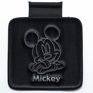 BONFORM ミッキーベロア シングルクッション ブラック