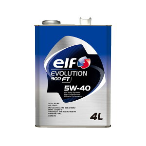 elf Gt EVOLUTION G{[V 900 FT^5W[40^API SN^CF^ACEA A3^B4^4L^Sw^4փK\EfB[[ԕp