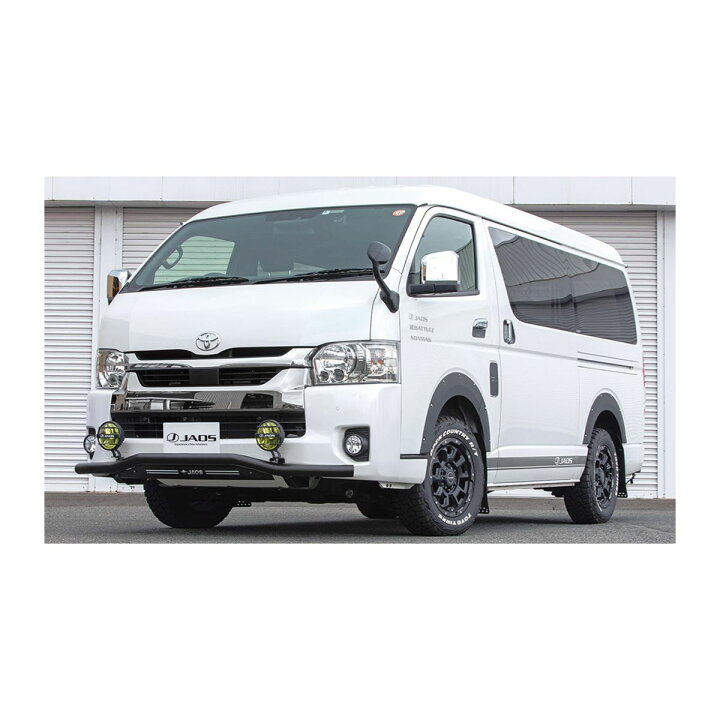 楽天市場】JAOS フロントスキッドバー B150204D ブラック／ブラック 