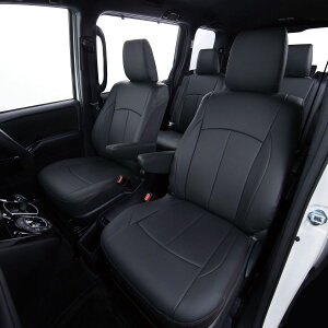 【10/24 20:00-10/27 09:59まで! エントリーでP5倍】Clazzio 車種専用シートカバー ABオリジナルスタイリッシュタイプ ESー6071 クロスビー ブラック×ワインステッチ