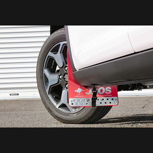 JAOS ジャオス マッドガードIII フロントセット レッド ハスラー MR52S/92S系 B621536F