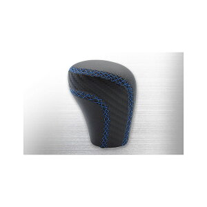 SPARCOスパルコCORSAシフトノブSPG105BL_Jブラックレザー/ブルーステッチ