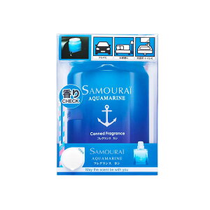 サムライ アクアマリン フレグランス カン ゲルタイプ芳香剤