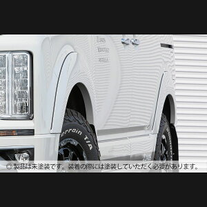 【10/24 20:00-10/27 09:59まで! エントリーでP5倍】JAOS ジャオス フェンダーガーニッシュ typeーS 未塗装品 デリカ D:5 19+ DIESEL B131306NP