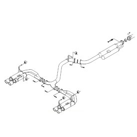 HKS エッチケーエス マフラー LEGAMAX Sports 31021-AF026 スバル WRX S4