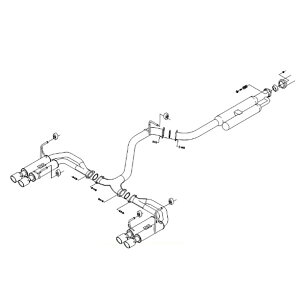 HKS Gb`P[GX }t[ LEGAMAX Sports 31021-AF026 Xo WRX S4