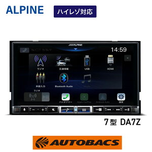 ALPINE �A���p�C�� DA7Z 7�^�f�B�X�v���C�I�[�f�B�I
