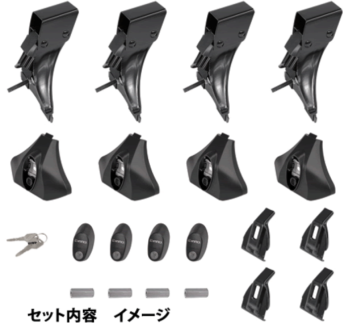 楽天市場】INNO イノー 品番：INLDK ローダウンドリップステー