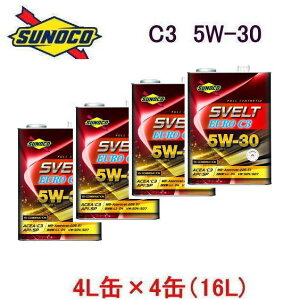 GWIC sunoco SVELT EURO@C3@5W-30 @4L×4i16L)@S GXezSP/C3/229.51/LL04/504/507 XmR XFg Bԗp/ i543651-401 5w30