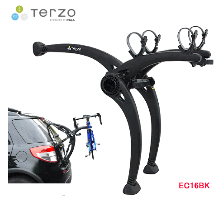 楽天市場】TERZO ライトサイクルキャリア 品番：EC16BK （自転車2台