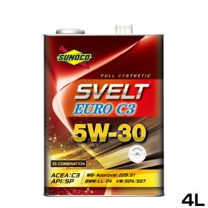 GWIC 5W-30 SUNOCO OIL NEW Svelt Euro c3 5W30 4L XmR IC