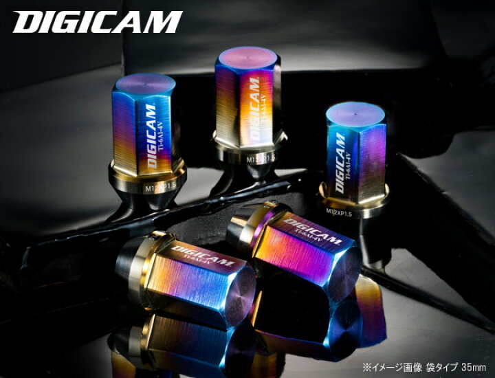 楽天市場】チタンレーシングナット 20本セット P1.5/P1.25袋タイプ 