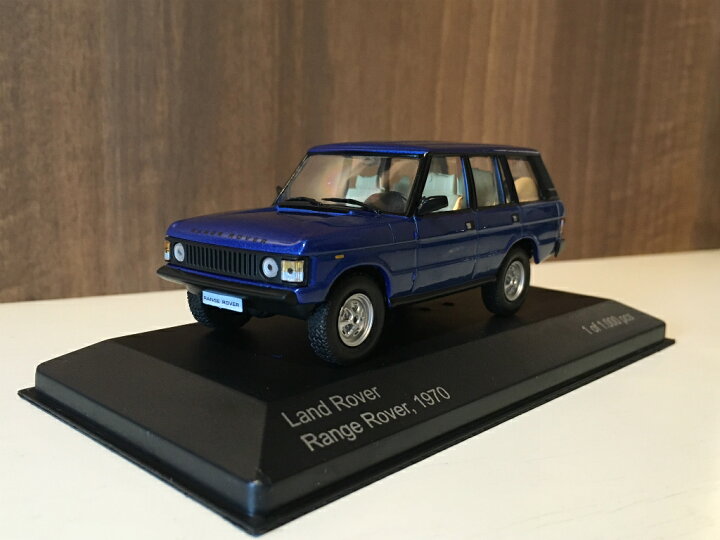 楽天市場】ミニカー クラシックレンジローバー【参考出品】ブルー 