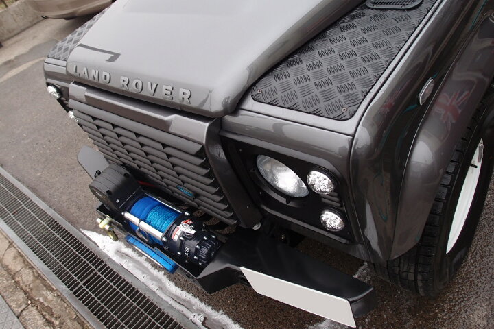 楽天市場】ウインチバンパー WINCH BUMPER 【TERRAFIRMA】 DEFENDER90 