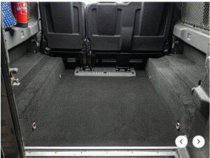 Defender Carpet KitRear Kit / BlackDefender 110 - without rear seats