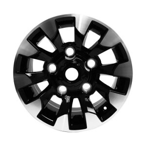 �y�����z�A���~�z�C�[���@�T�E�g�D�[�X�@�_�C�A�����h�J�b�g�@�O���X�u���b�NWheel Alloy Sawtooth Style 16 x 7 Gloss�m�K����n�f�B�t�F���_�[90/110 2007-2016