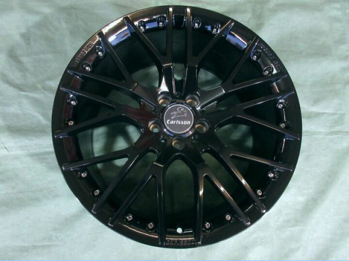 楽天市場】新品 Carlsson(カールソン) 1/10X RSF BK (5H/120) 22 
