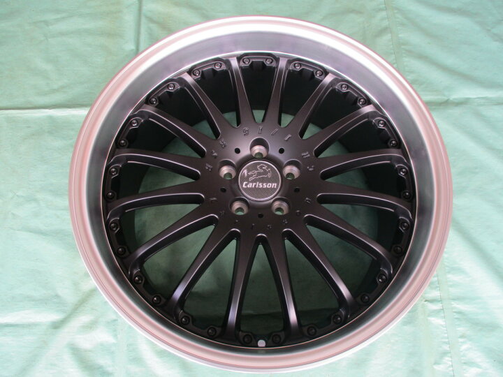 楽天市場】新品 Carlsson(カールソン)1/16RSR 5H/114.3 MB 19インチ 