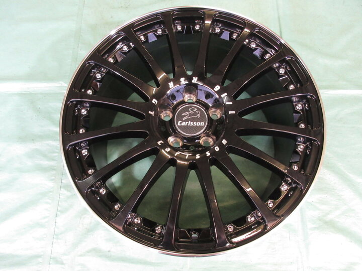 楽天市場】新品 Carlsson(カールソン) 1/16RSR GT BK (5H/120) 21 