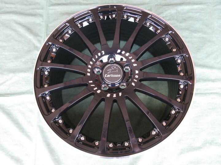 楽天市場】新品 Carlsson(カールソン)1/16RSF GT 5H/112 BK 20インチ  