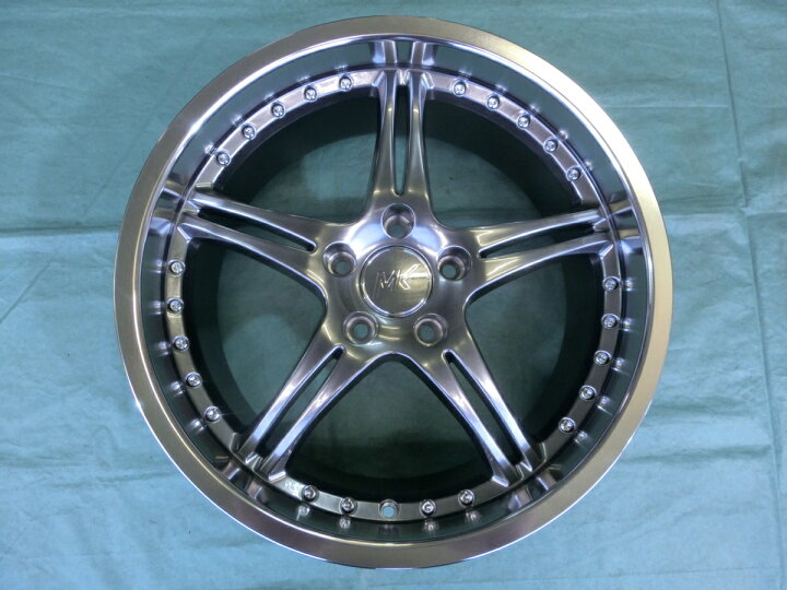 楽天市場】新品 MKモータースポーツ MK5S ハイパーブラック(5H/120) 8 