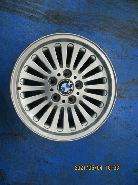楽天市場】中古4本☆BMW純正(5H P C D 120 ) 16インチ 旧車ハブ 