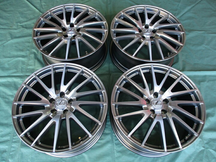 レクサス LC 21インチ ホイール シルバー ブラック 4本 楽天市場】中古  