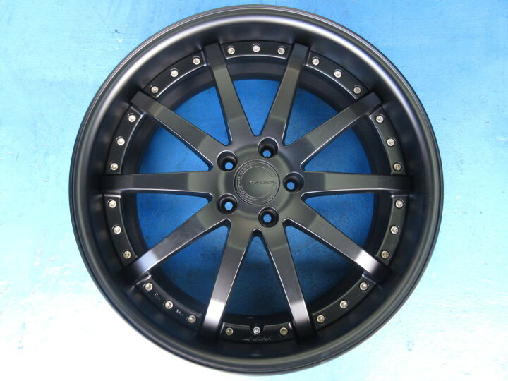 楽天市場】中古 WORK GNOSIS(5H/114,3) 20インチ 4本 マットブラック色 