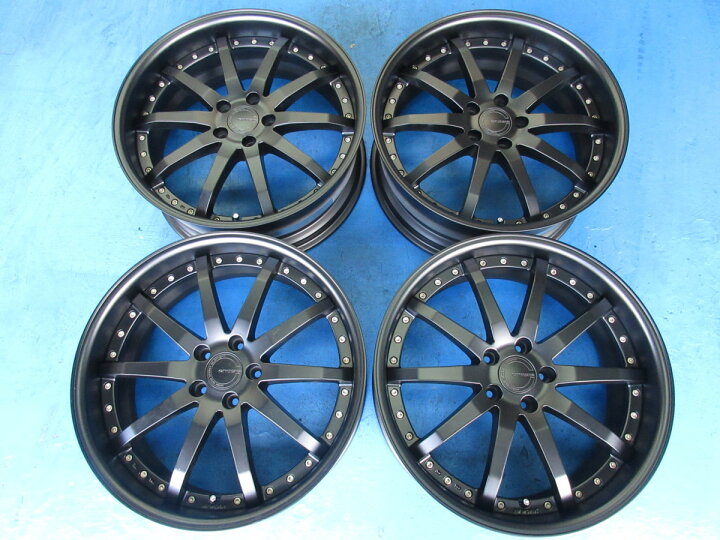 楽天市場】中古 WORK GNOSIS(5H/114,3) 20インチ 4本 マットブラック色 