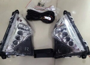ԗpbLp[c OSMRK LED DRL fC^C jOCg tHOvƃ^[ VOi AZu g^ vEX 2016 AL-AA-0182 AL Car plating parts