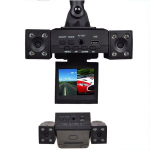 H3000 2.0�C���`TFT LCD �X�N���[�� �J�[ DVR 8 LED IR�i�C�g�r�W�����f���A���J����270�x ��]�������Y ���R�[�_�[ AL-AA-1727 AL Car supplies camera
