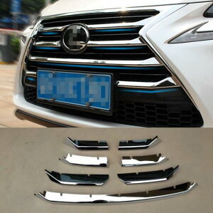 ԗpbLp[c J[X^CO ABS N[ tg㕔OZ^[O Jo[ AEh Jo[ NTX NX NX200 NX200T NX300h 2015 2016 2017 AL-AA-2803 AL Car plating parts