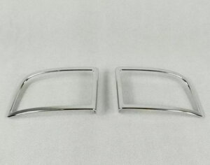 車用メッキパーツ 2016 2017 トヨタ ランドクルーザー 200 ABS クローム リア フォグ ランプ トリム テール AL-AA-6246 AL Car plating parts