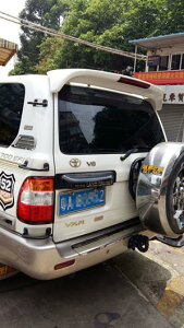 h ABS e[EBO [toCU[ AX|C[ g^ h N[U[ FJ LC 80 100 4700 4500 1998-2004 AL-AA-8041 AL Roof visor spoiler