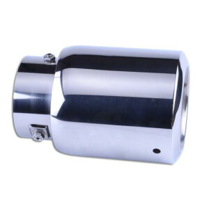 汎用マフラーチップ マフラーカッター CX-258 ステンレス スチール エキゾースト パイプ テール AL-AA-9200 AL Car plating parts