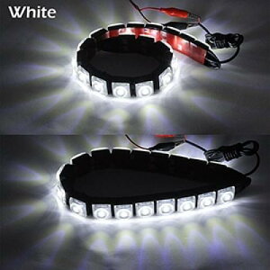 fC^C jOCg DRL I[gtLVu LED Xgbv hCrO Cg fCCg tHO v 12V White 18LED Black Case AL-BB-1173 AL Car light